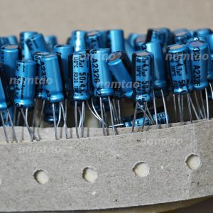 Tụ điện 50V 4.7uF chính hãng Rubycon (5x11mm)