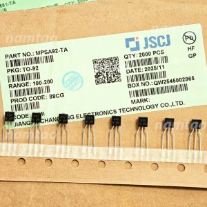 Transistor MPSA92 A92 chính hãng CJ chân đồng mới 100% (25 chiếc)