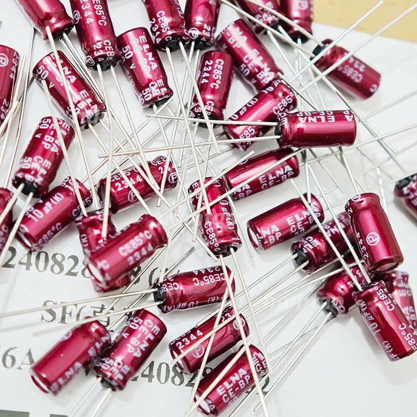 Jual Elco 47uF 25V BP Nichicon Kapasitor Bi/Non Polar Capacitor