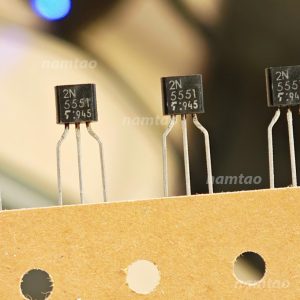 Transistor 2N5551 chính hãng Toshiba chân đồng
