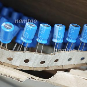 Tụ điện 50v 47uF Nichicon BT 125 độ 8x12mm