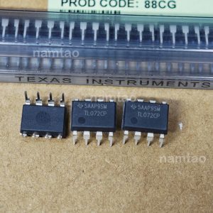 IC Khuếch đại thuật toán TL072 072 TL072CP hãng Texas Instruments TI